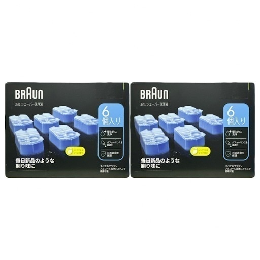 シェーバー用洗浄液 カートリッジ 6個入り CCR6CR 2個セット