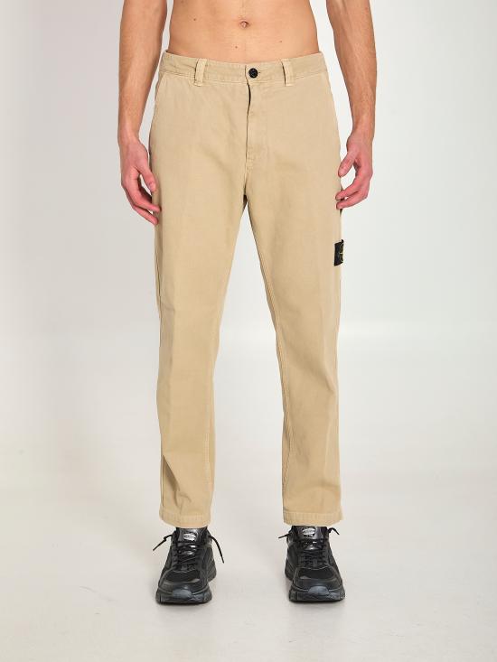 STONE ISLAND Men Straight Pants L1S153100037 BEIGE