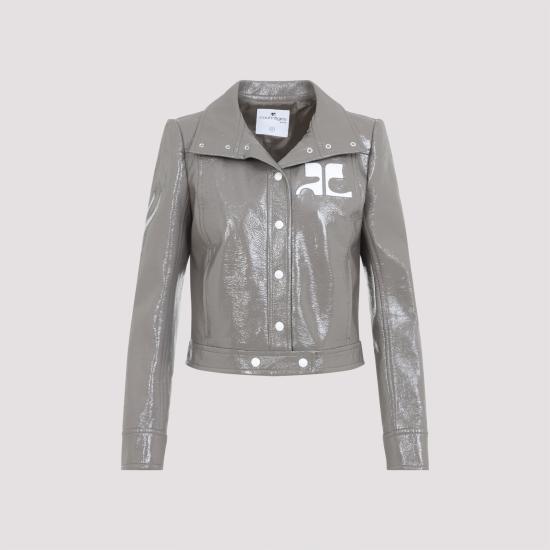 COURREGES Women Jackets 223CBL005VY0014 1099 LIGHT MOCHA