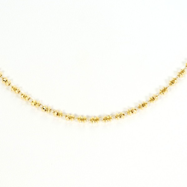 K18 18金 YG イエローゴールド ネックレス 約81cm ジュエリー 中古 105,400円