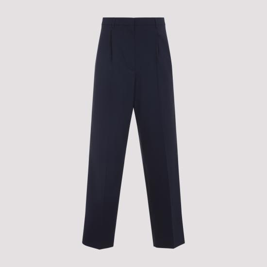 MIU MIU Women Straight Pants MP1914SOOO 17L4 F0008 BLEU