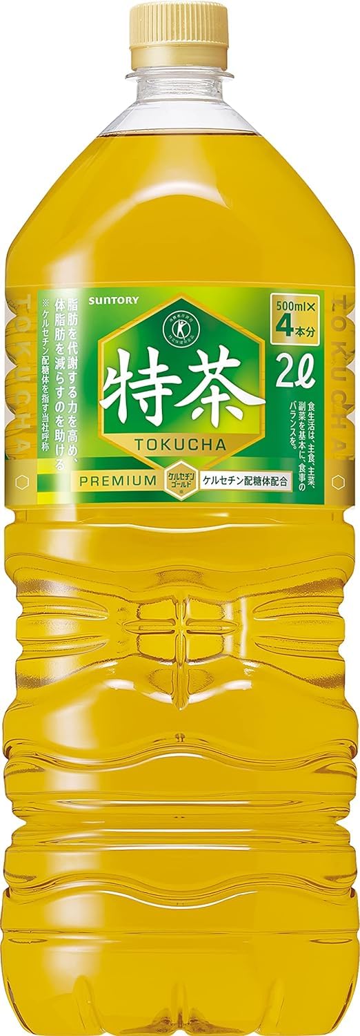 [トクホ]サントリー 伊右衛門 特茶 お茶 2L6本