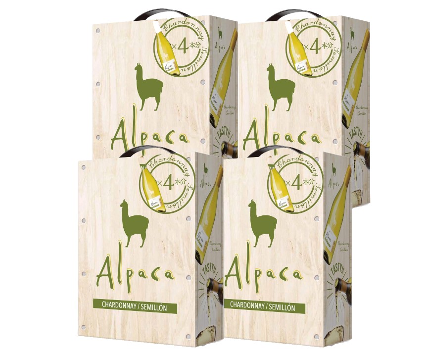 【送料無料】【箱ワイン】【BOXワイン】サンタヘレナアルパカスペシャルブレンドホワイト 3000ml 3L4本【北海道東北四国九州沖縄県は必ず送料がかかります】b