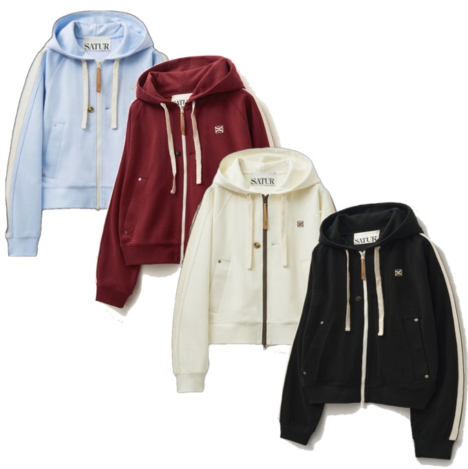 Lawton Loose Fit Hood Zip-up