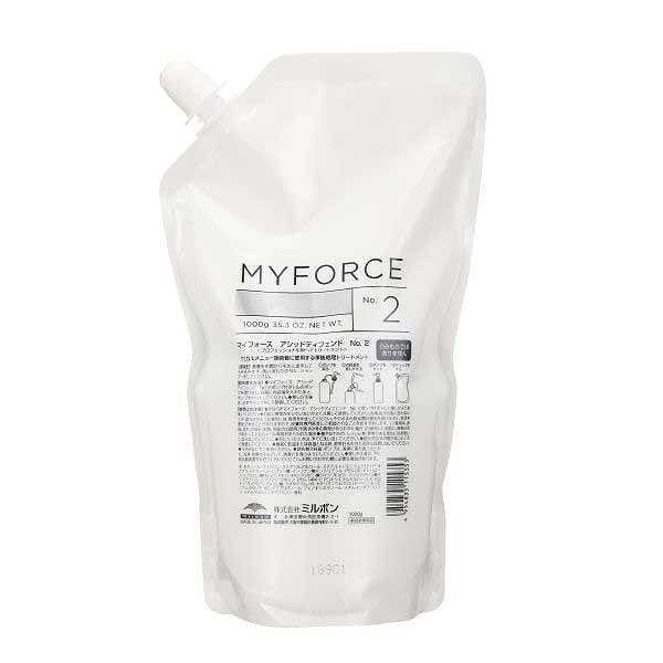 ミルボン マイフォースアシッドディフェンド No.2 1000g（レフィル）