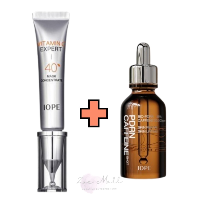 ビタミンCエキスパート 40% マスクコンセントレート 15g+PDRN カフェインショットアンプル 30ml/PDRN カフェイン ビタミンC