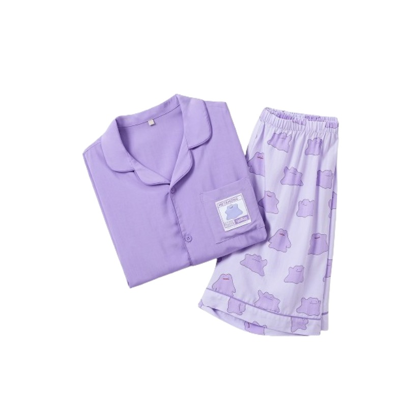 ◆25SS SPAO X ポケモン半袖パジャマ/4色◆ spao[男女共用] [ポケモン] ポケモン マスター 半袖 パジャマ4種