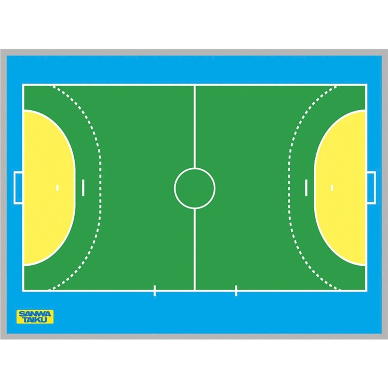 (代引き・個人宅・北海道・沖縄への配送不可)三和体育 カラフルサクセンバンスタンドハンドボベッ 学校機器 器具 (s0984)