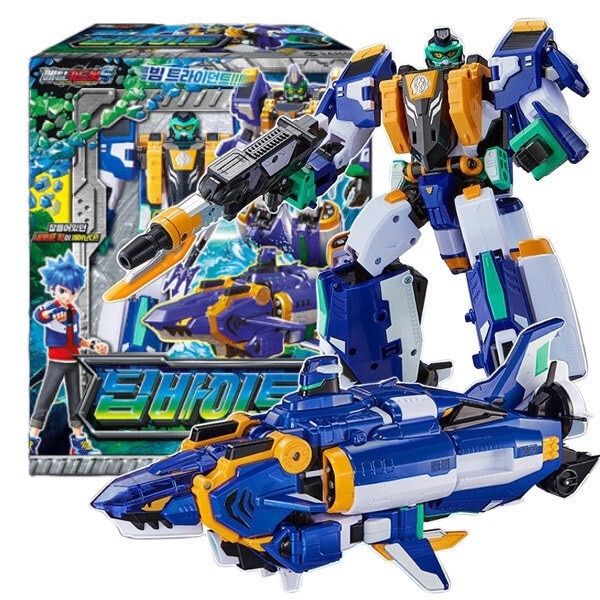 メタルカードボットS ディープバイト 潜水艦 変身 ロボット ロボット おもちゃ