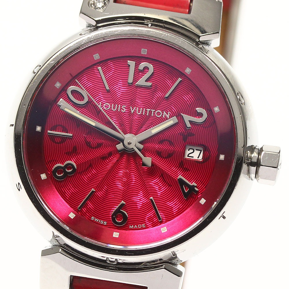 ルイヴィトン LOUIS VUITTON Q121W タンブール ホログラム ラグダイヤモンド クォーツ レディース _803173【中古】 55,715円