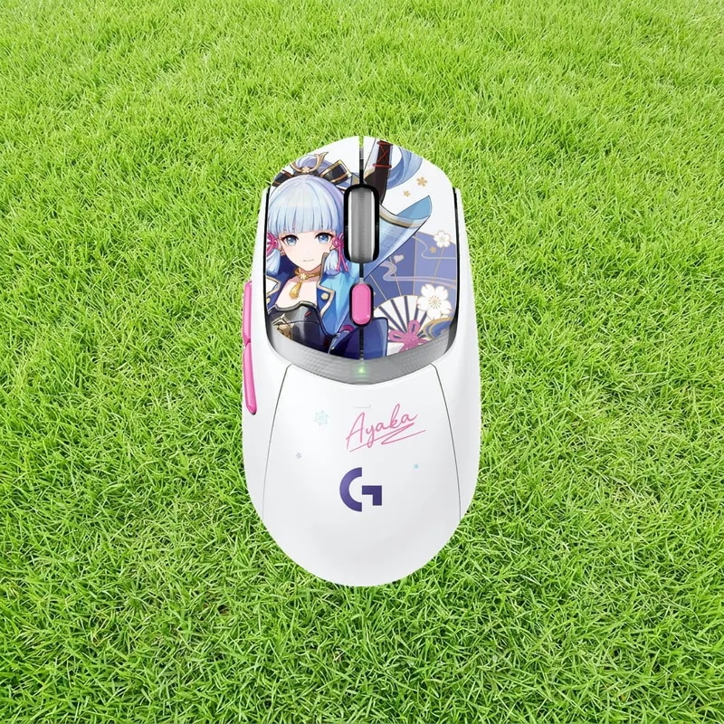 Logicool G 原神 神里綾華 特別モデル ゲーミングマウス G309 LIGHTSPEED ワイヤレス マウス G309WL-GE-AYA 軽量 LIGHTFORCE ハイブリッドスイッチ H