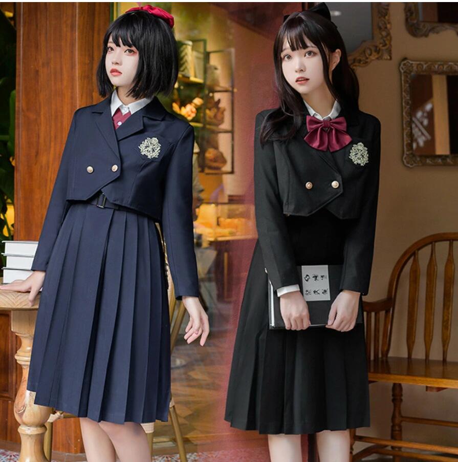 【早い者勝ちタイムセール】小学校 卒業式 女の子 おしゃれ 黒 卒業式 スーツ 女の子 小学生 6年生 卒業式 ワンピース シャツ ジャケット 制服 フォーマルスーツ 中学生 女子高生 正統 卒服 卒 5,441円