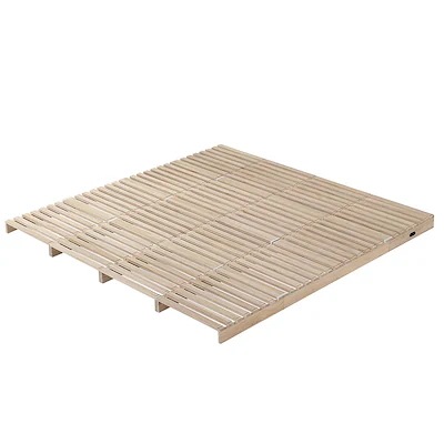 【国内即日発送】パレットベッド 16枚セット すのこベッド コンセント付き 天然パイン材 ローベッド 50*50cm 組み換え自由 木製 天然木 軽量 ベッド パレット ロータイプ ベッドフレーム