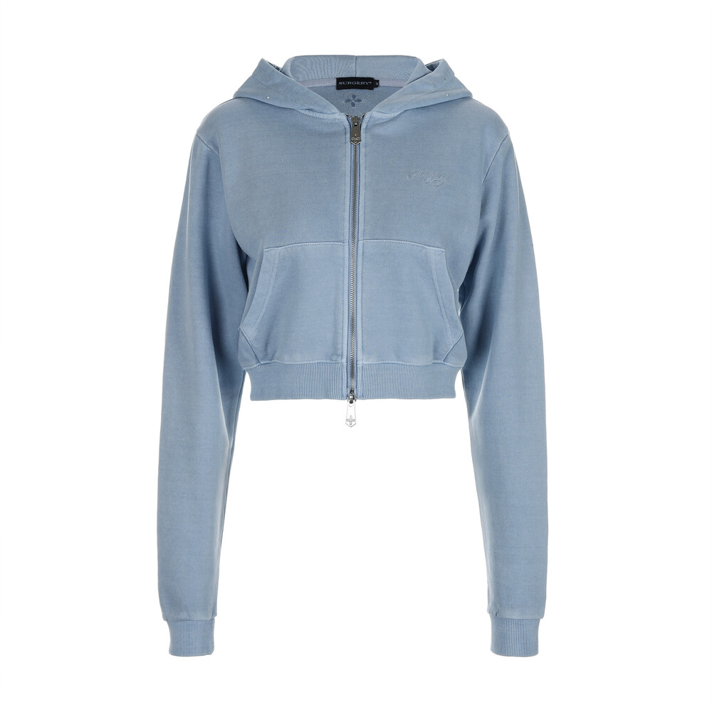 【SURGERY】 SURGERY WOMEN RETRO HOOD JACKET : SKY