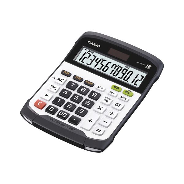 カシオ 防水電卓 デスクサイズ WD-320MT-N 8,021円