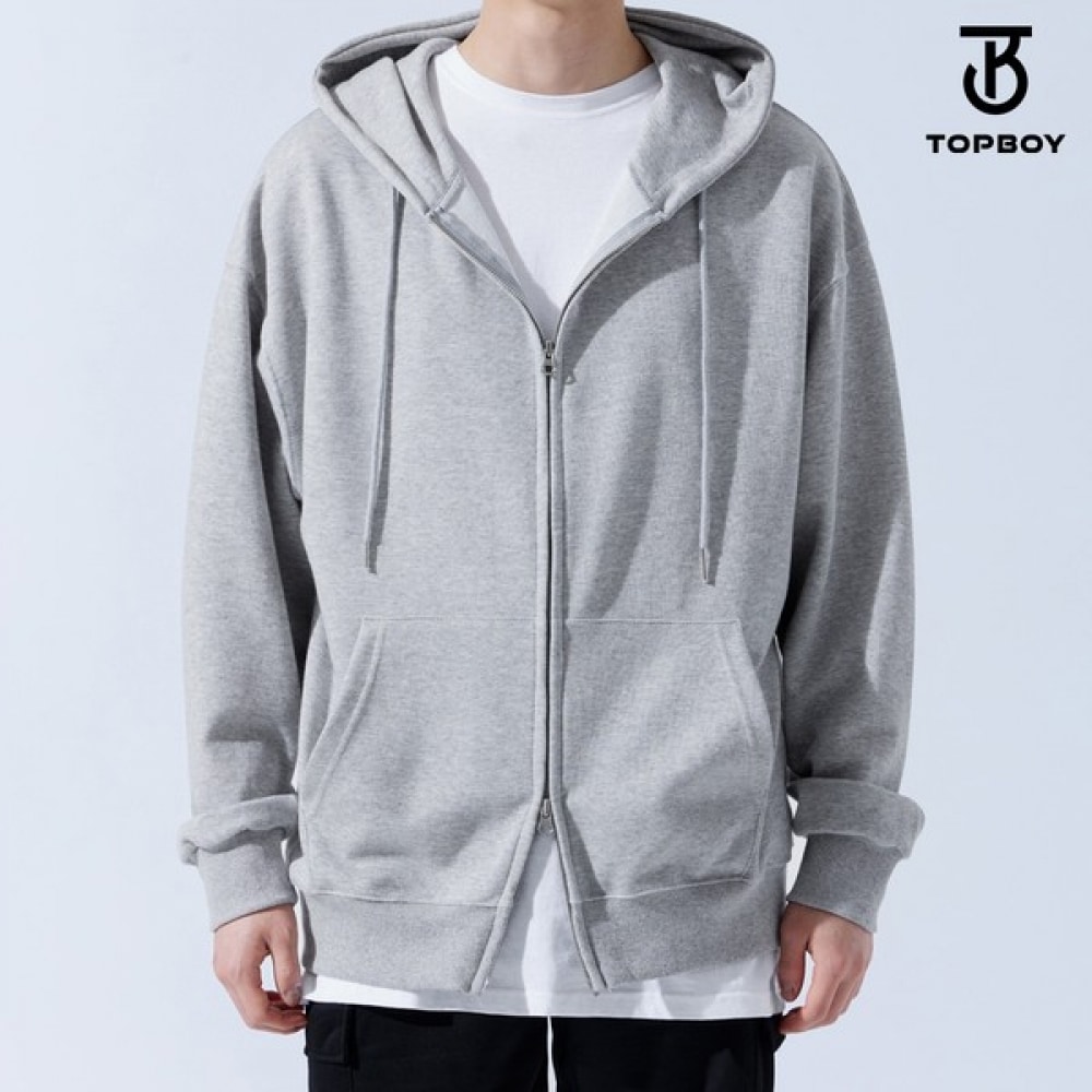(TOPBOY) コンフォート 2ウェイオーバーフィットフード付きジップアップ (TOP124) 5,602円