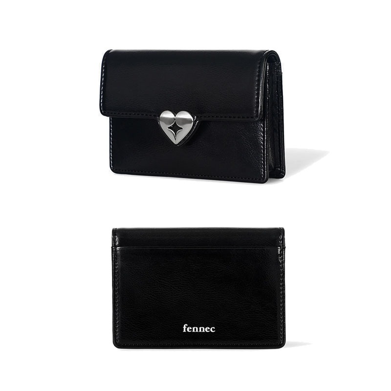 [HEARTY] NAME POCKET - BLACK / 名刺入れ / カードケース