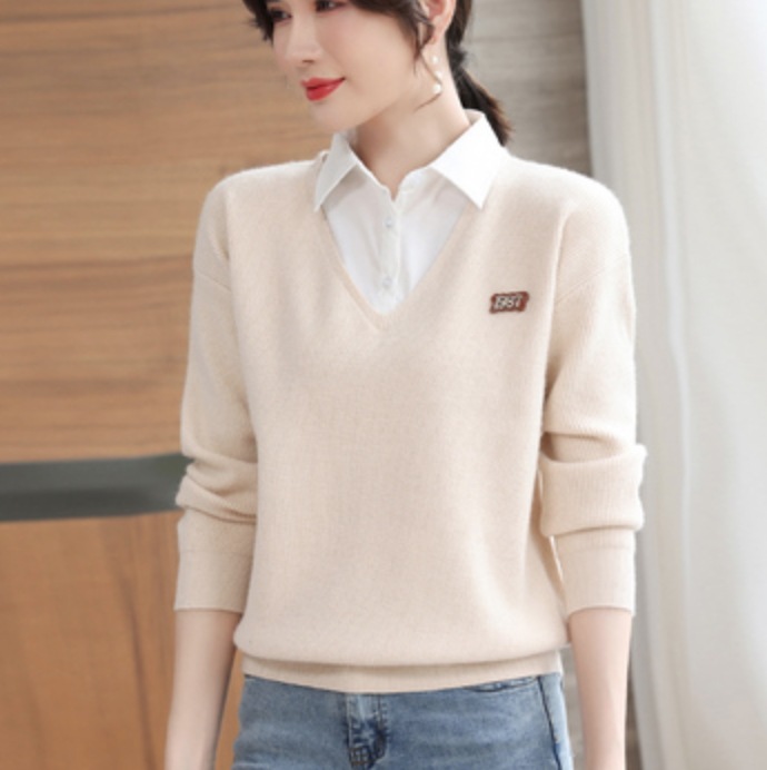 トップス デート シャツ ブラウス カットソー ニットソー セーター 袖あり 長袖 かわいい 大人可愛い きれいめ シンプル カジュアル 大人 上品 おしゃれ お洒落 主役級 存在感 春 秋 冬ニット