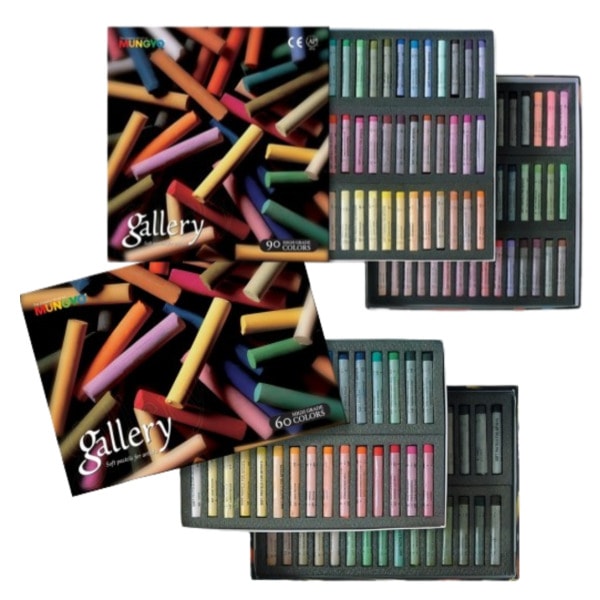 [専門家用]丸型ソフトパステルMPA - 2タイプ(60色 / 90色) :: 洗練された柔らかい最高級