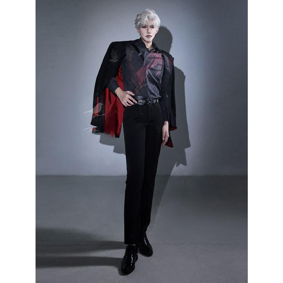 恋と深空 シン Sylus 無尽略奪者 コスプレ衣装 ウィッグ cosplay ハロウィン 演出服 変装