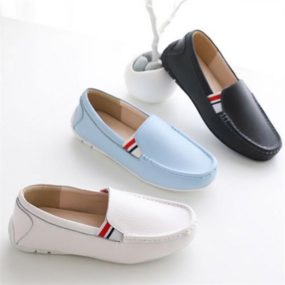 (ニナスパリ) カラーラインバンドレザーローファー (0K618)