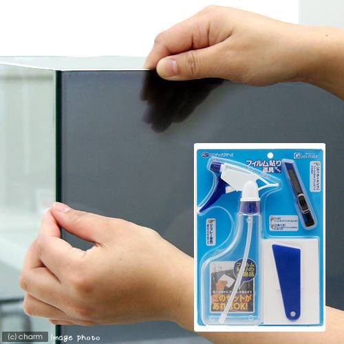 バックスクリーン　ＡＲＴＩ（アルティ）１２０　クリアグレー（１２５X５０ｃｍ）＋フィルム貼り道具セット　ＣＲＣ10―11―40―60―00