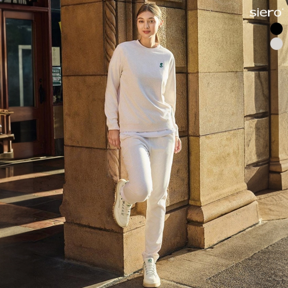 (Siero) Siero 24SS 女性用カジュアルコットンセットアップ 2種類の中から1つお選びください