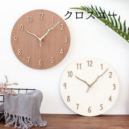 壁掛け時計 おしゃれ 掛け時計 北欧 静音 木製 木 連続秒針 シンプル デジタル 非電波 見やすい 時計 リビング 部屋 インテリア 新築祝い