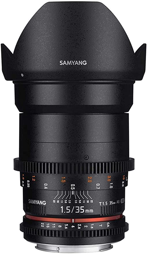 SAMYANG 35mm T1.5 VDSLR AS UMC II 広角 AF 並行輸入品 SAM35T15UMC2M