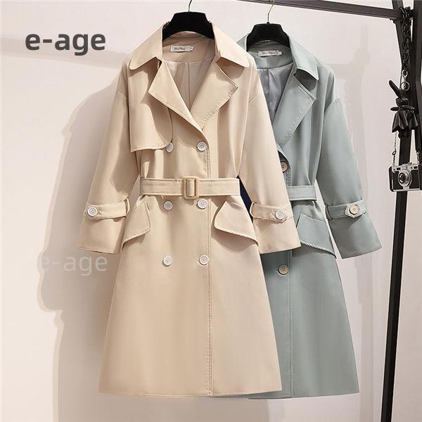 トレンチコート レディース 春 ロング丈 カジュアル スプリングコート リクルート ライナー コートセレモニー OL アウター 通勤 5,326円