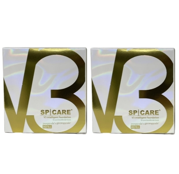 ２個セット V3 インテリジェント ファンデーション 15g×2 レフィル（詰め替え用）