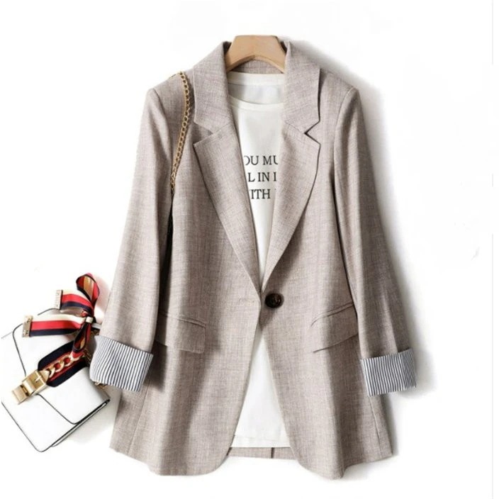 スーツジャケット テーラード ジャケット レディース スーツ 春 秋 アウター 無地 ジャケット カジュアル コート 着痩せ 韓国風