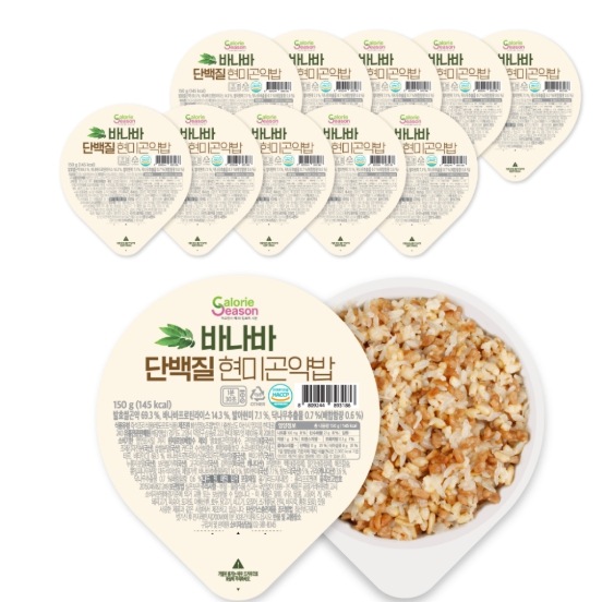 100g当たり 79kcal バナバ タンパク質玄米こんにゃくご飯 150g X 10EA