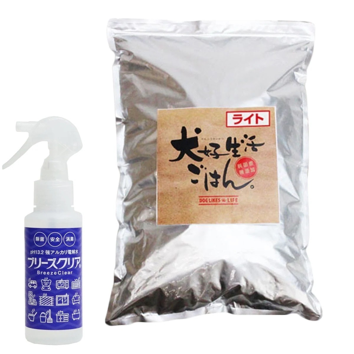 ごはんライト 2.5kg【ph13.2強アルカリ電解水100ml付き】