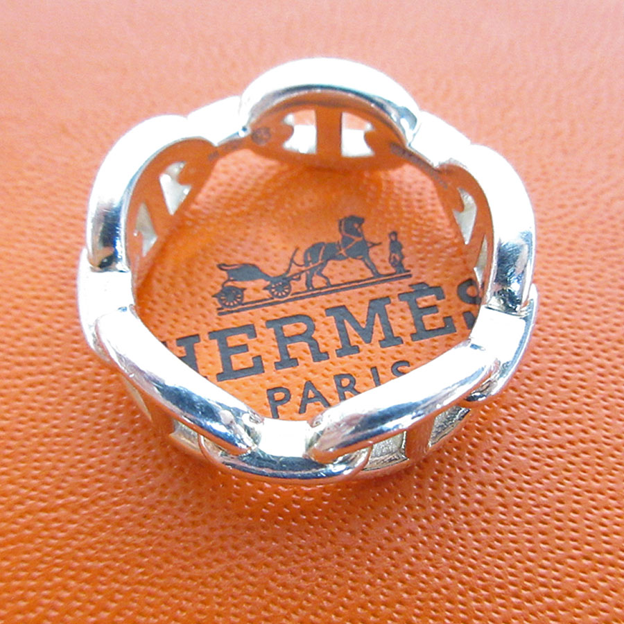 エルメス HERMES リング・指輪 シェーヌダンクル シルバー925 シルバー ユニセックス 14号 s0622a