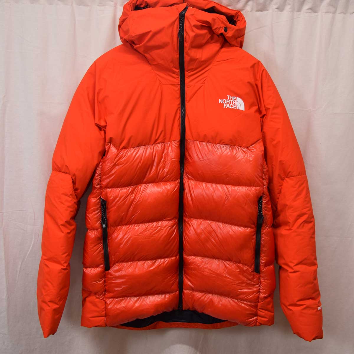 【中古】ノースフェイス SUMMITシリーズ FL L6 Down Belay Parka (FL L6ダウンビレイパーカー) ジャケット ダウン S オレンジ ND51921 メンズ THE NO
