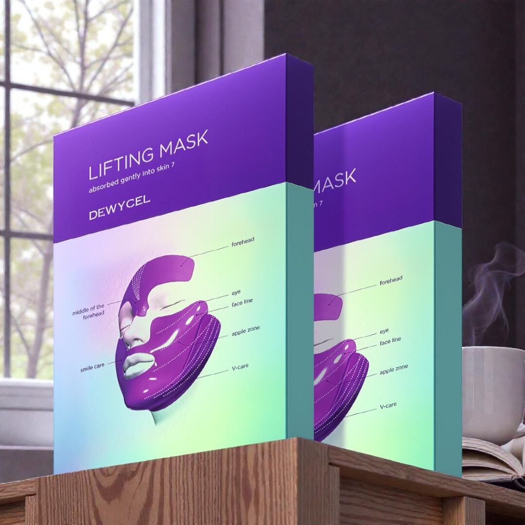 7 リフティング フェイスマスク 4枚×2 [ハリ+弾力+集中ケア]