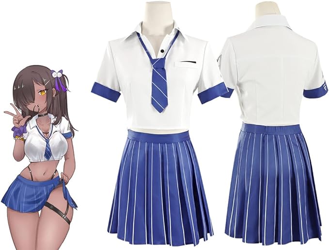 勝利の女神：NIKKE ナガ コスプレ衣装 ヤンキー 不良 制服 JK 舞台公演文化祭 漫遊展 コスチューム