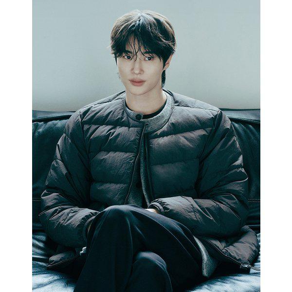 075916 NEW [ビョン・ウソク] メンズ軽量パディングジャケット