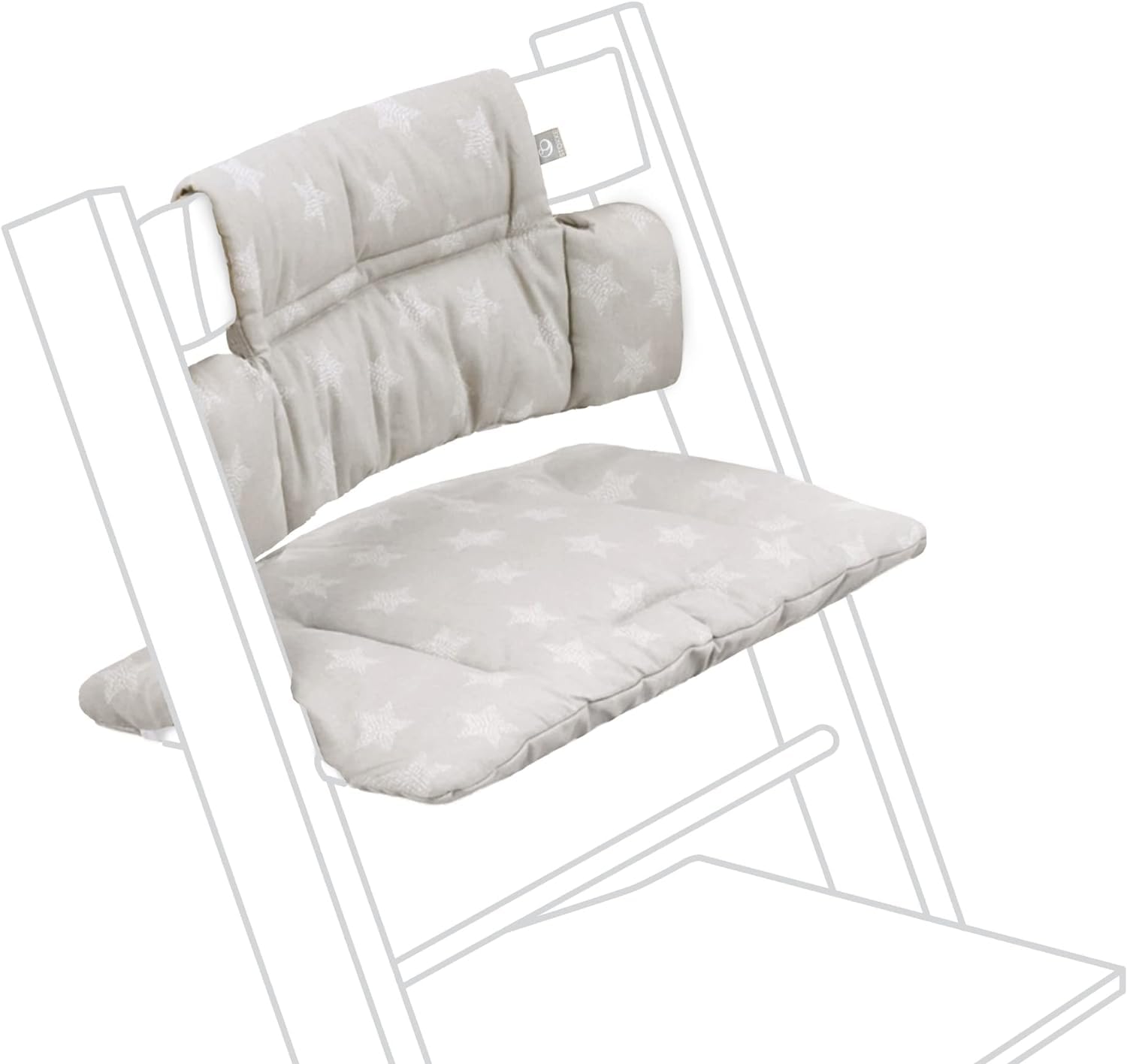 Stokke(ストッケ)【公式】トリップトラップ 付属品 クラシッククッション スターシルバー ベビーチェア ハイチェア 食卓 赤ちゃん 椅子 柔らかく 肌触りのいい 快適 100370