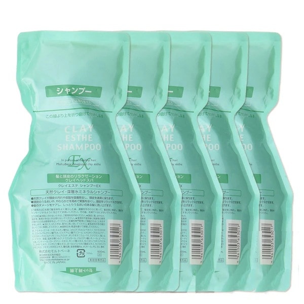 クレイエステ シャンプー EX 500mL 詰め替え 5個 セット