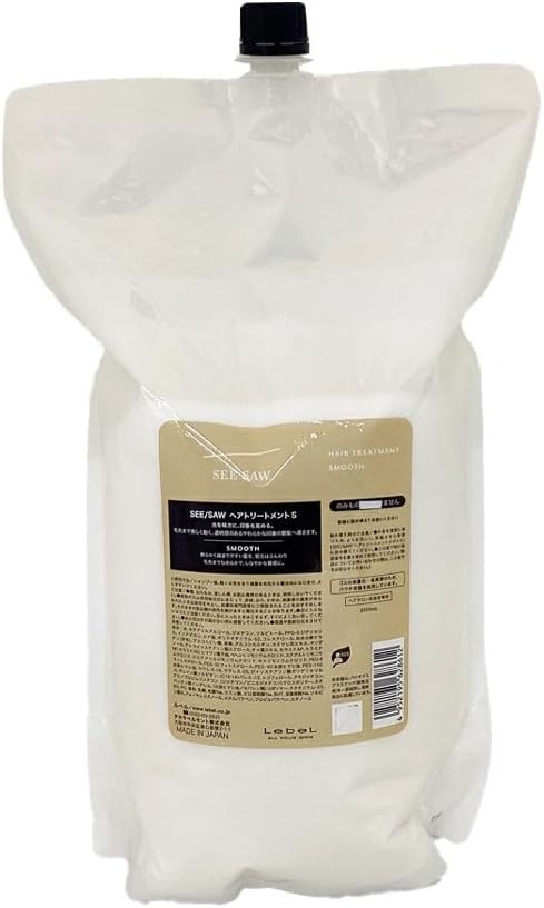 ルベル SEE/SAW ヘアトリートメントS スムース 2500ml レフィル