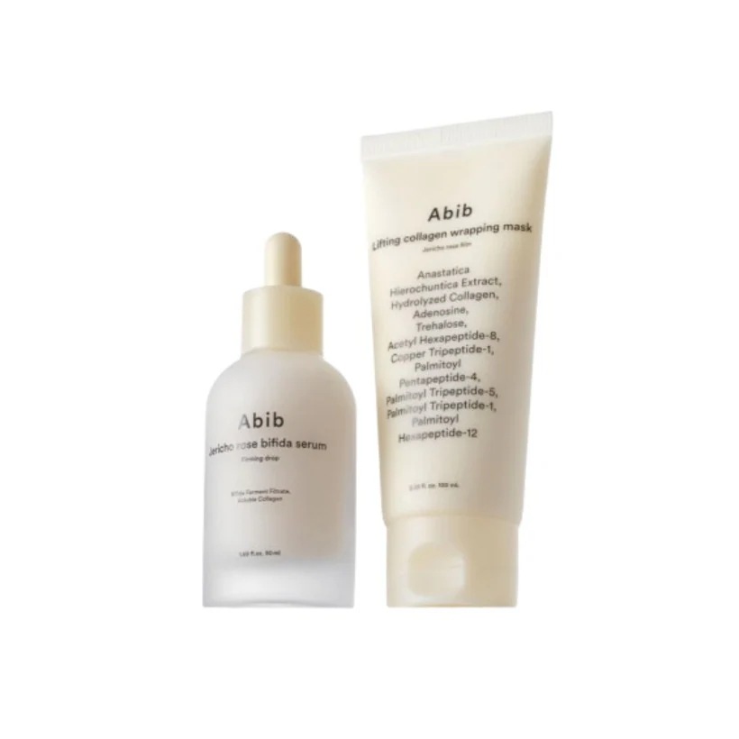 復活草 弾力 コラーゲン ラッピング マスク100ml+セラム50ml