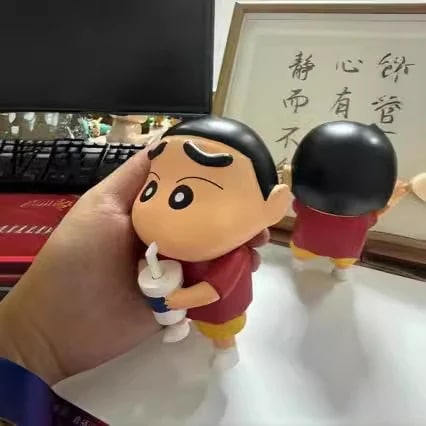 日本のコミックフィギュアかわいいカップ飾り野原しんのすけモデルレジン