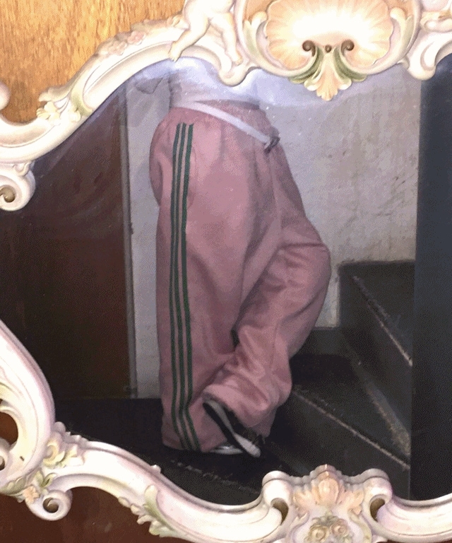 Coloring track training pants [4color]