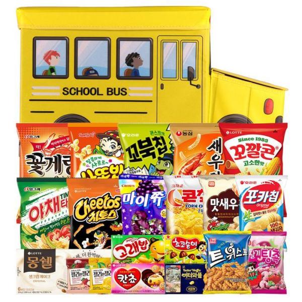 お菓子セット YJTR-スクールバス おやつボックス シンプル 5,490円