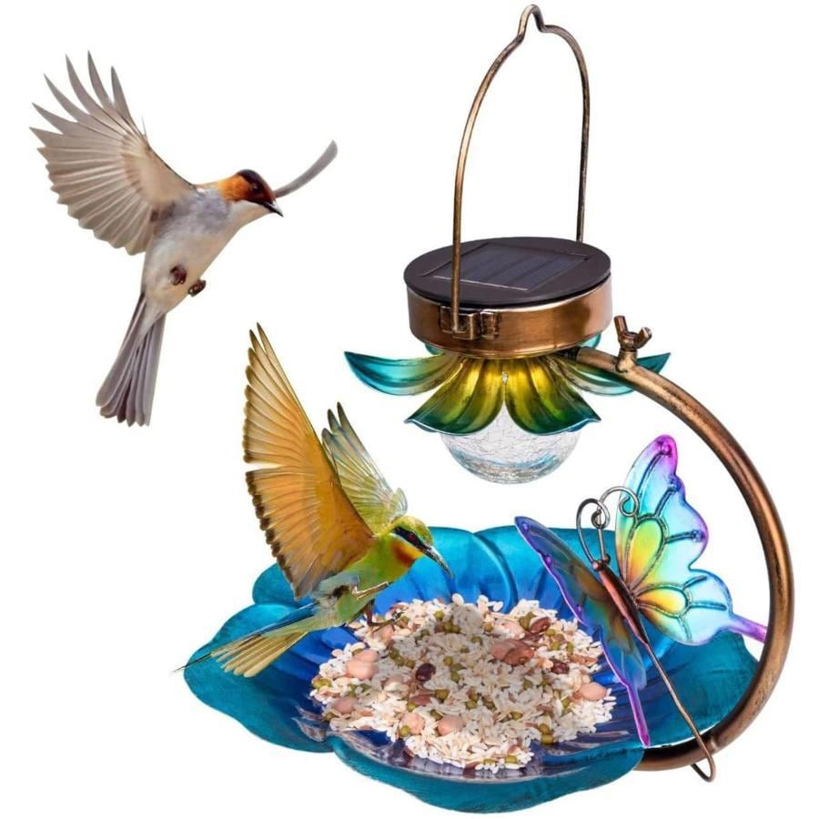 野 小 野料 挂 野 小 野料 挂 バードフィーダーヴィンテージパイナップルメッシュソーラーバードフィーダー屋外ハンギングフィルメ