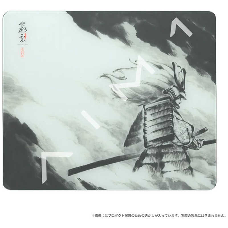 ANDGAMER　ゲーミングマウスパッド ［420x500x3.5mm］ AIM1 ブラック＆ホワイト　ZIN1201XLA1