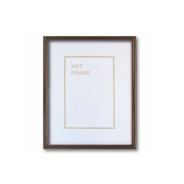 ( 木製額 ) デッサン額 太子サイズ 379×288mm ブラウン UVカットアクリル 木製 フレーム 額縁 額