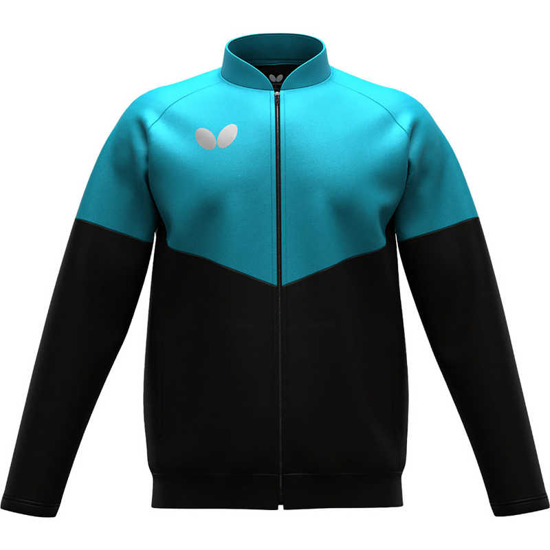 バタフライ　卓球用品 Butterfly ユニセックス ウィルバー・TRジャケット ターコイズブルー XO　47250